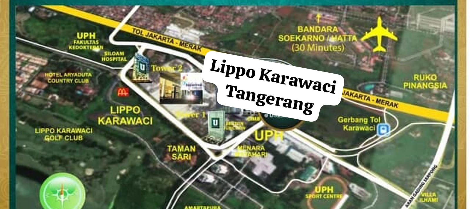 destinationion lippo karawaci