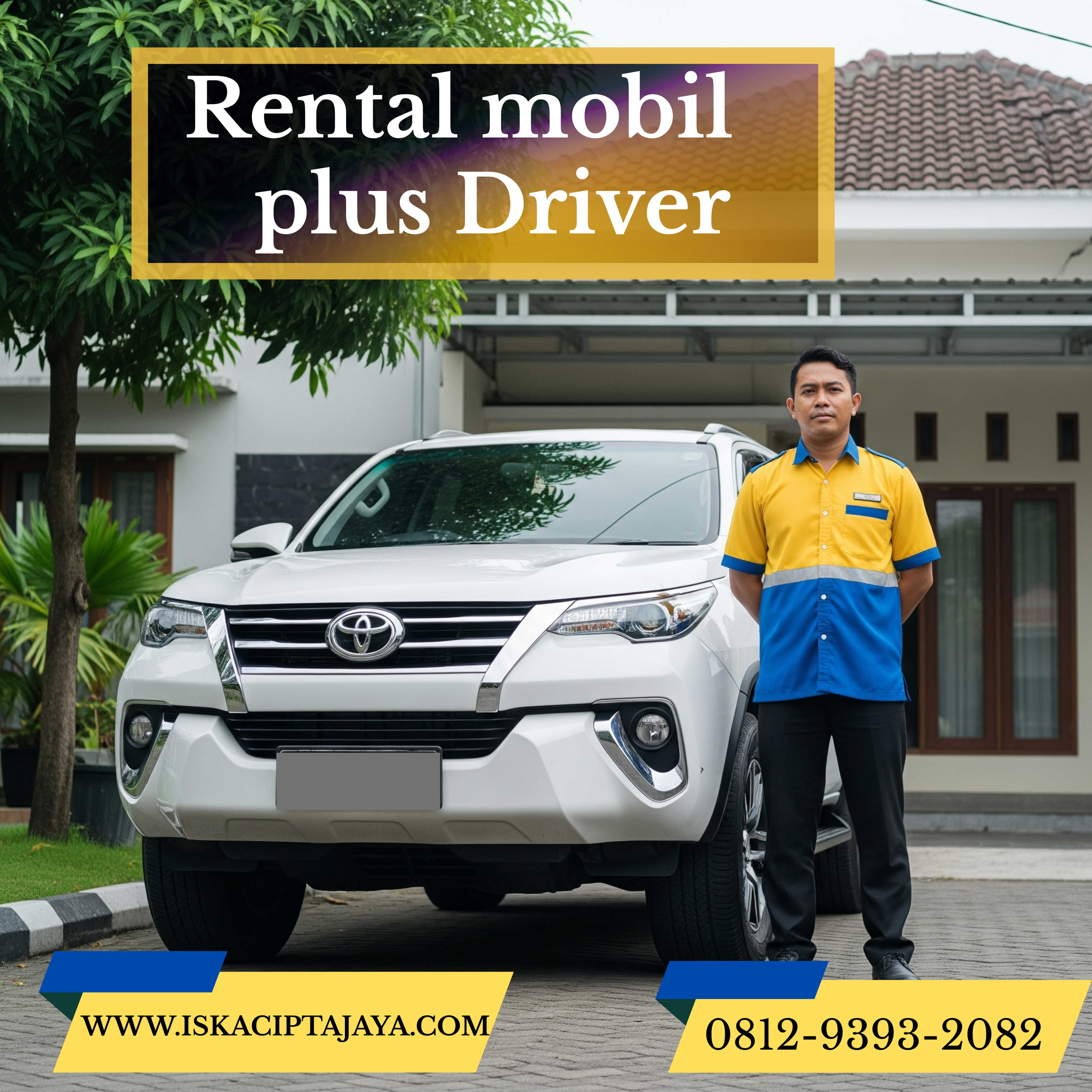 Dengan Supir Profesional:
