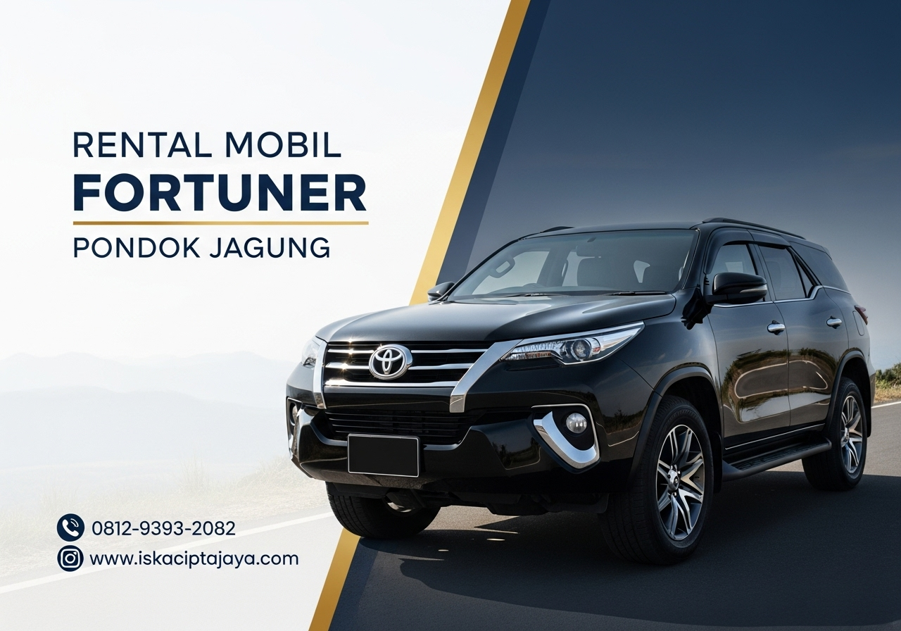 Rental Mobil Fortuner Terdekat Pondok Jagung Serpong Utara - ISKA Cipta Jaya