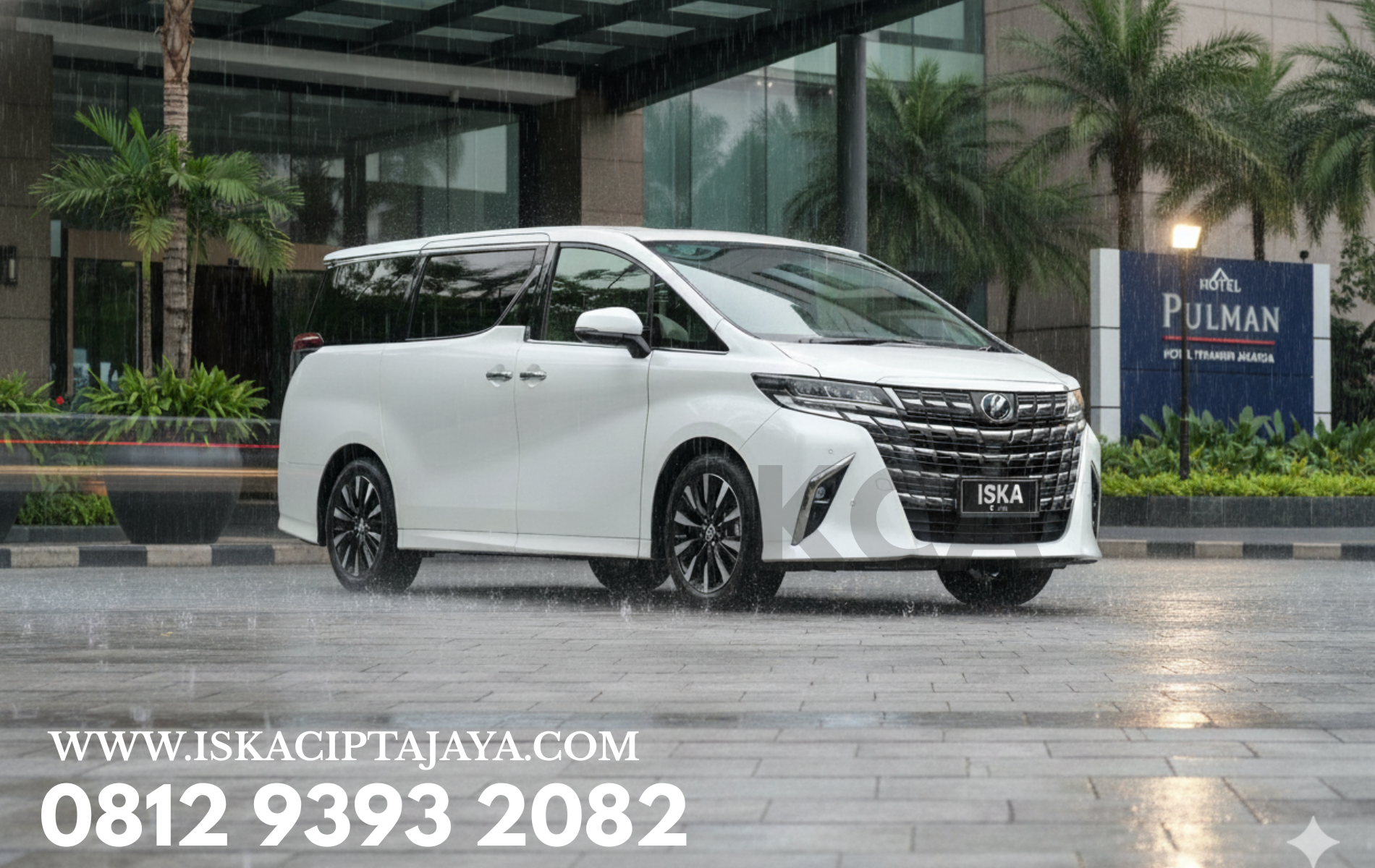 Rental Mobil Alphard Hybrid di Hotel Pullman – ISKA CIPTA JAYA
