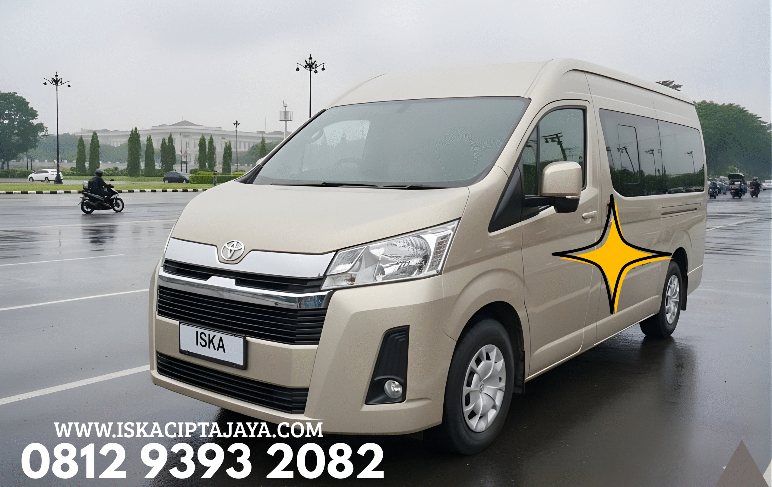 Rental Mobil Hiace Premio di Kebon Kelapa – ISKA CIPTA JAYA