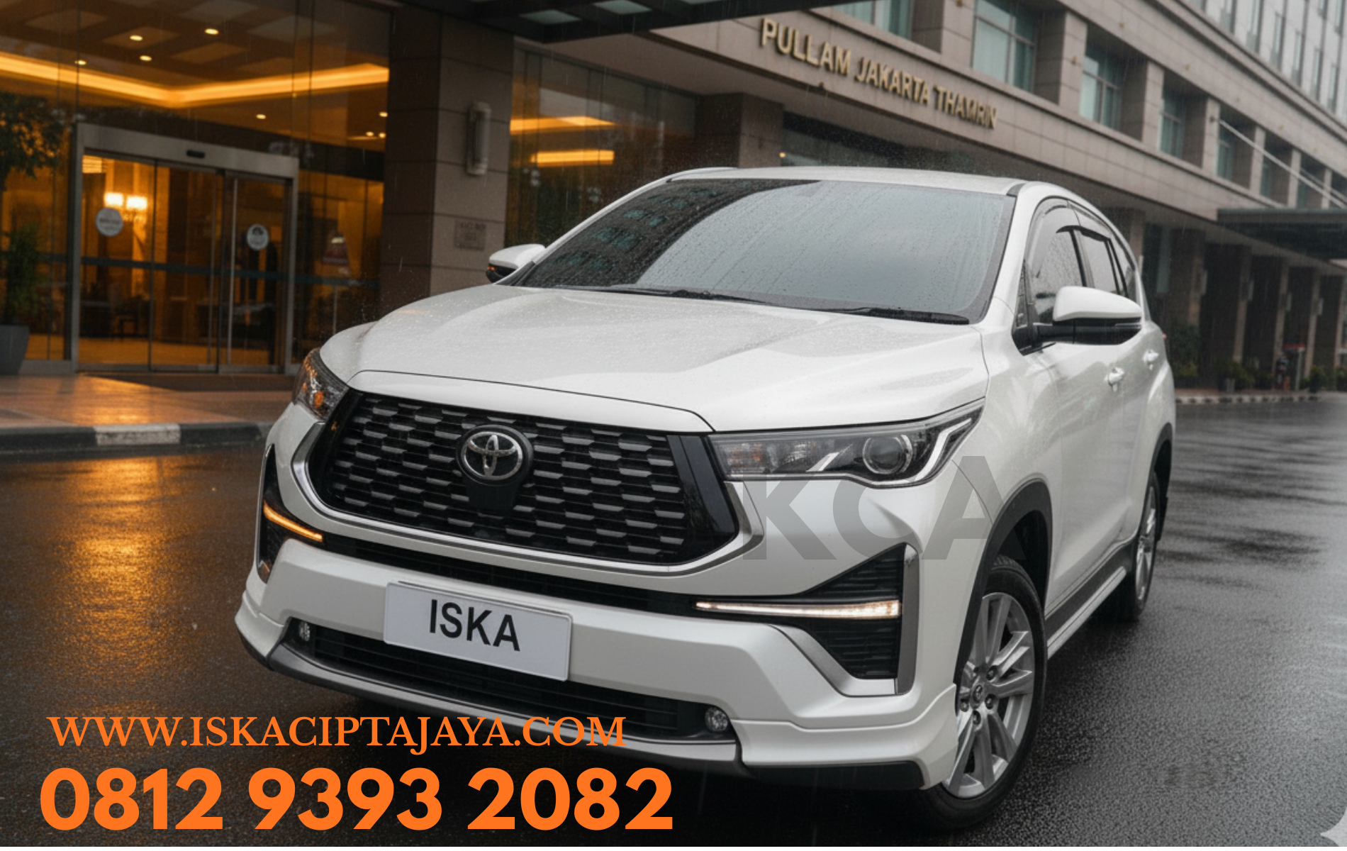 Rental Mobil Innova Zenix di Hotel Pullman Thamrin – ISKA CIPTA JAYA