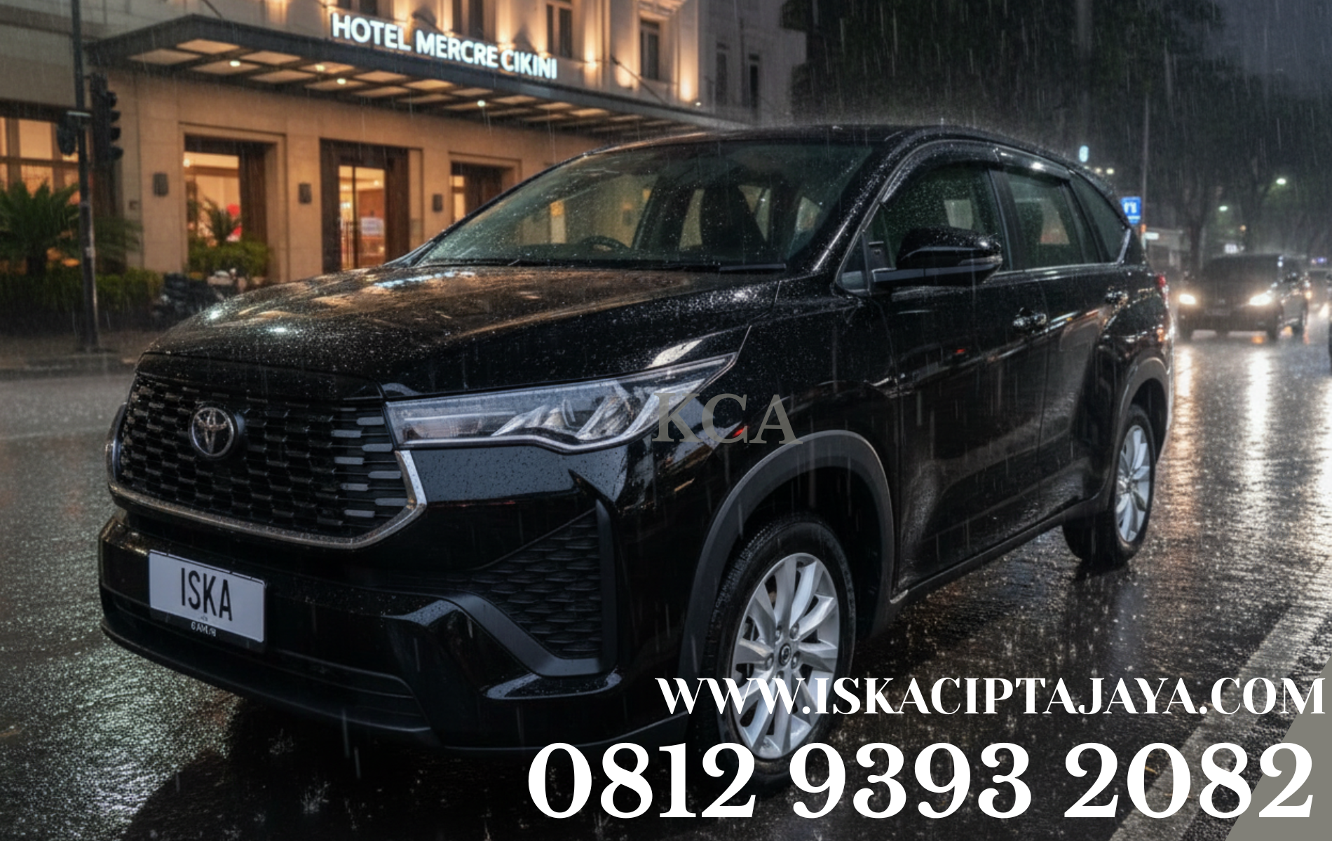 Rental Mobil Innova Zenix di Hotel Mercure Cikini – ISKA CIPTA JAYA