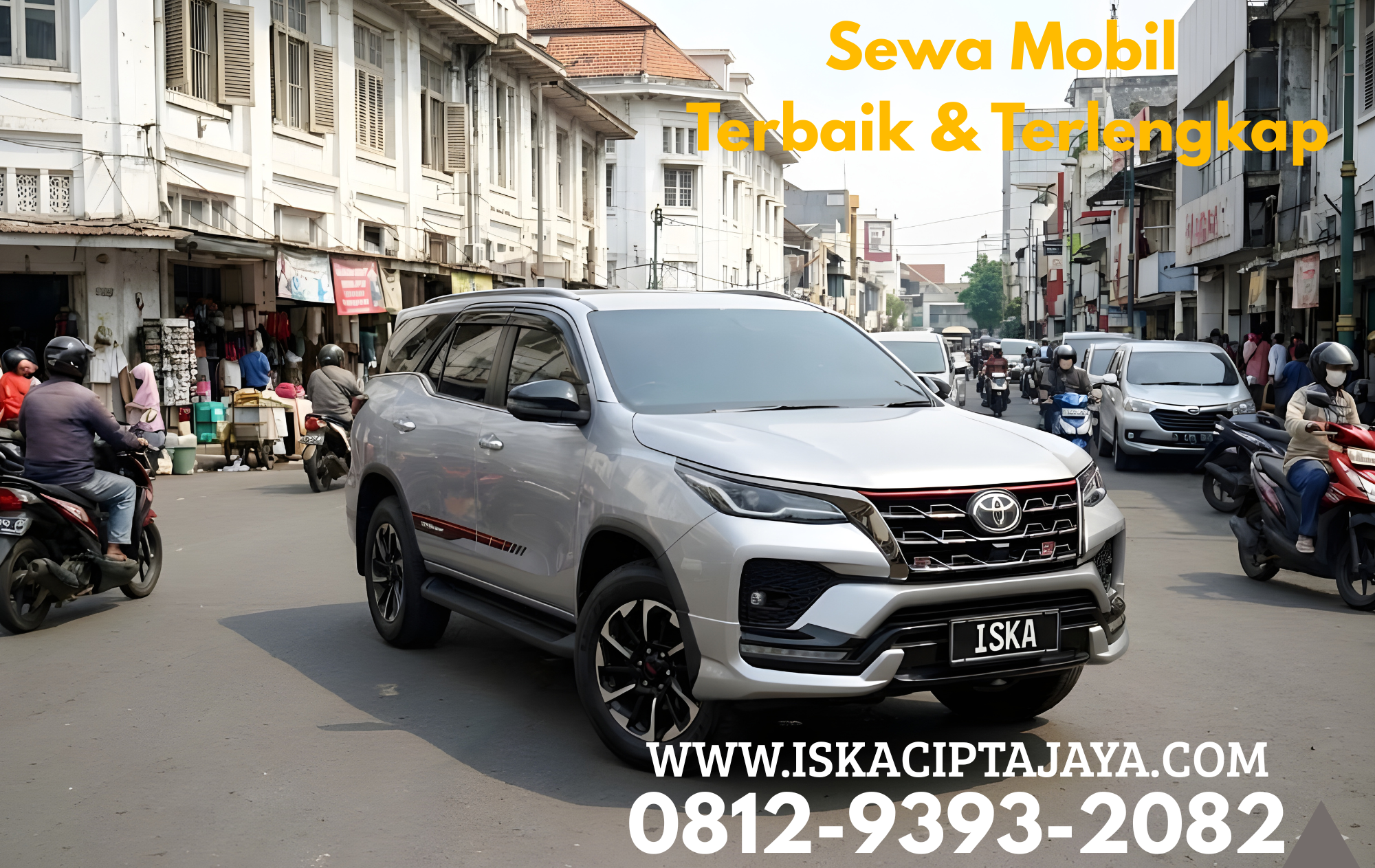 Rental Mobil Fortuner di Sawah Besar – Teman Perjalanan Anda, ISKA CIPTA JAYA