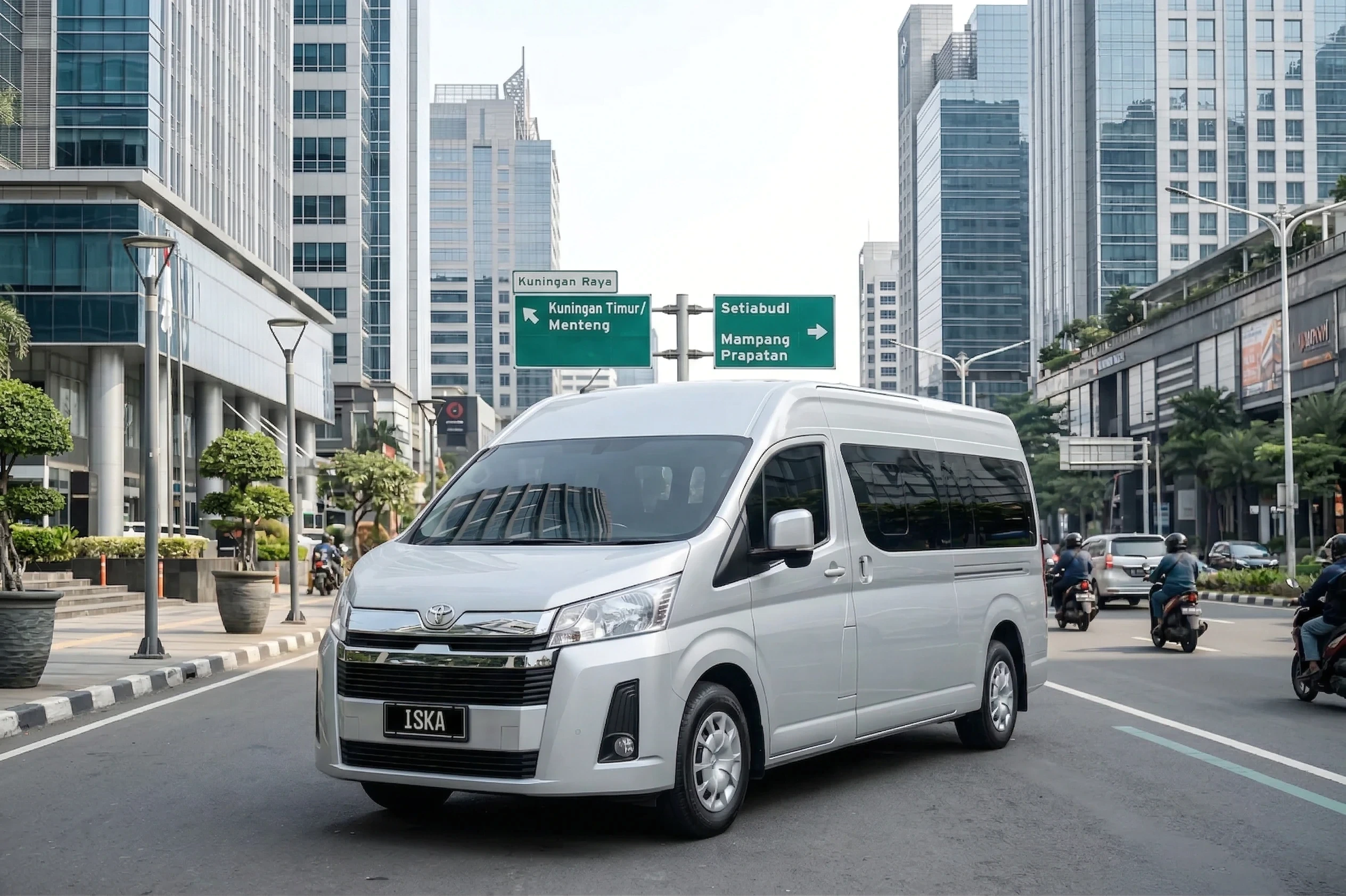 Rental Mobil Hiace Premio di Kuningan Timur – ISKA CIPTA JAYA
