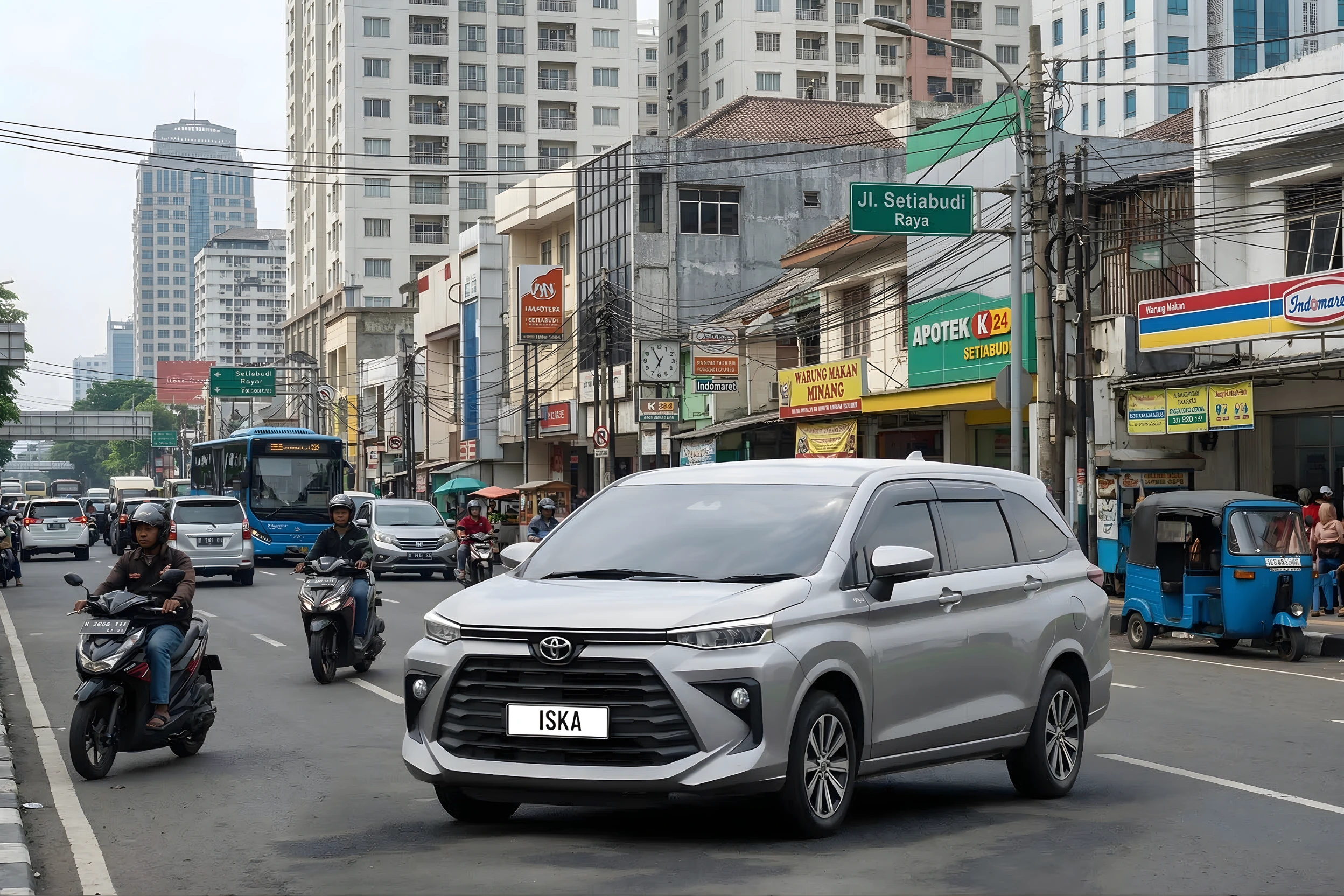 Karakteristik Transportasi & Kebutuhan Rental Mobil di Karet Kuningan