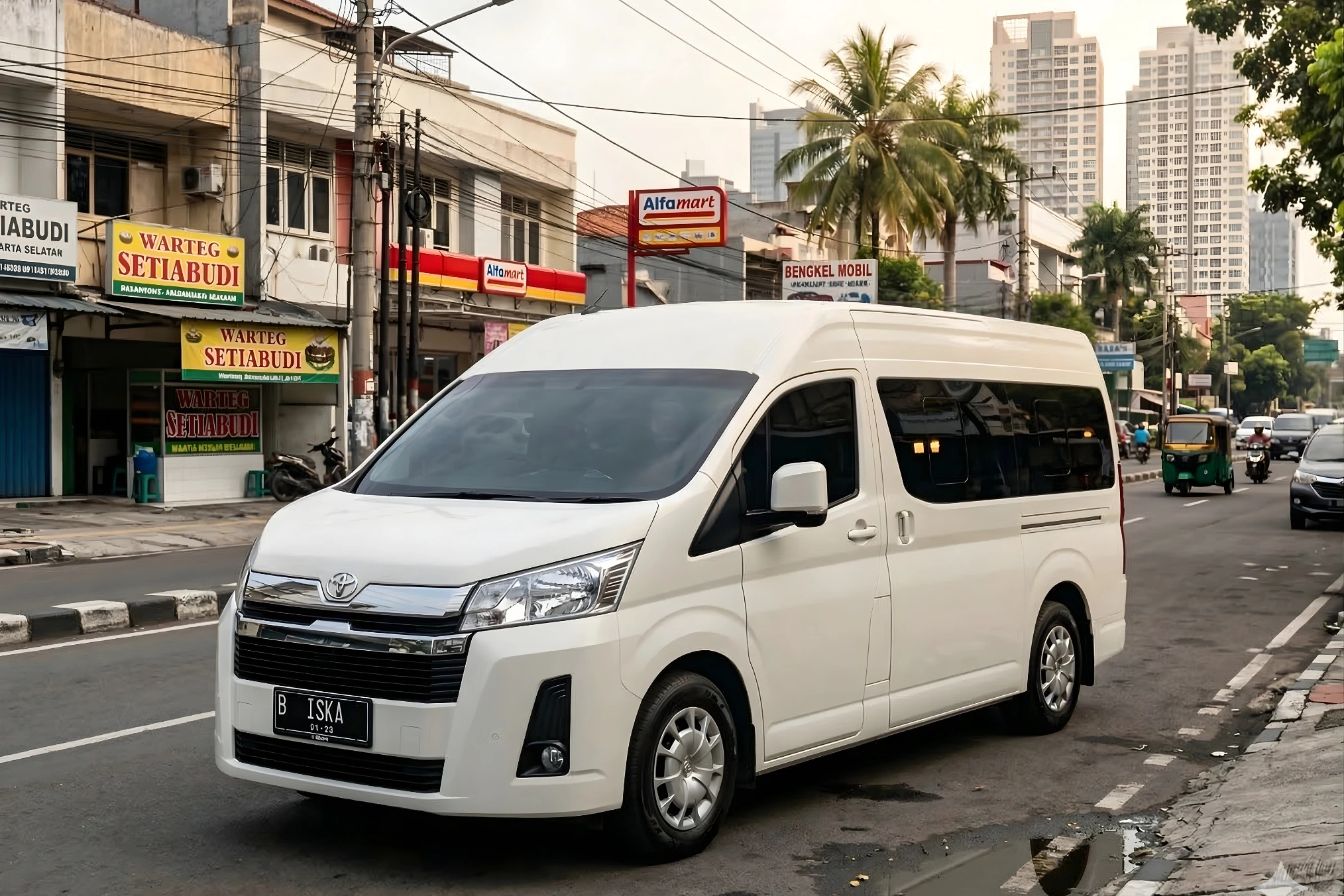 Rental Mobil Hiace Premio di Setiabudi – ISKA CIPTA JAYA
