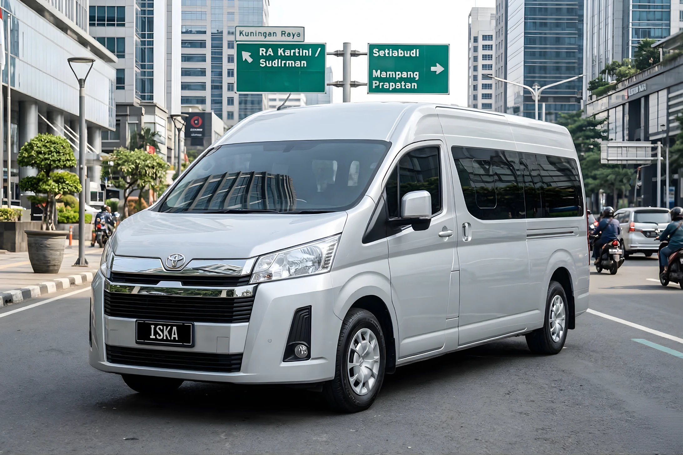 ISKA CIPTA JAYA: Penyedia Rental Mobil Hiace Premio Terpercaya di Karet Semanggi