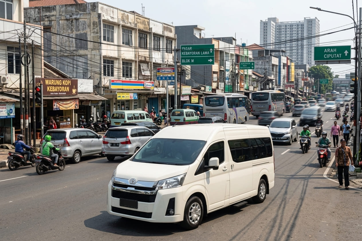ISKA CIPTA JAYA: Penyedia Rental Mobil Hiace Premio Terpercaya di Kebayoran Lama