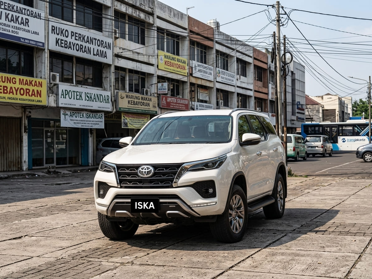 Rental Fortuner Cipulir: Teman Setia Mobilitas Anda di Kebayoran Lama